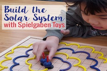 Build the Solar System with Spielgaben Toys