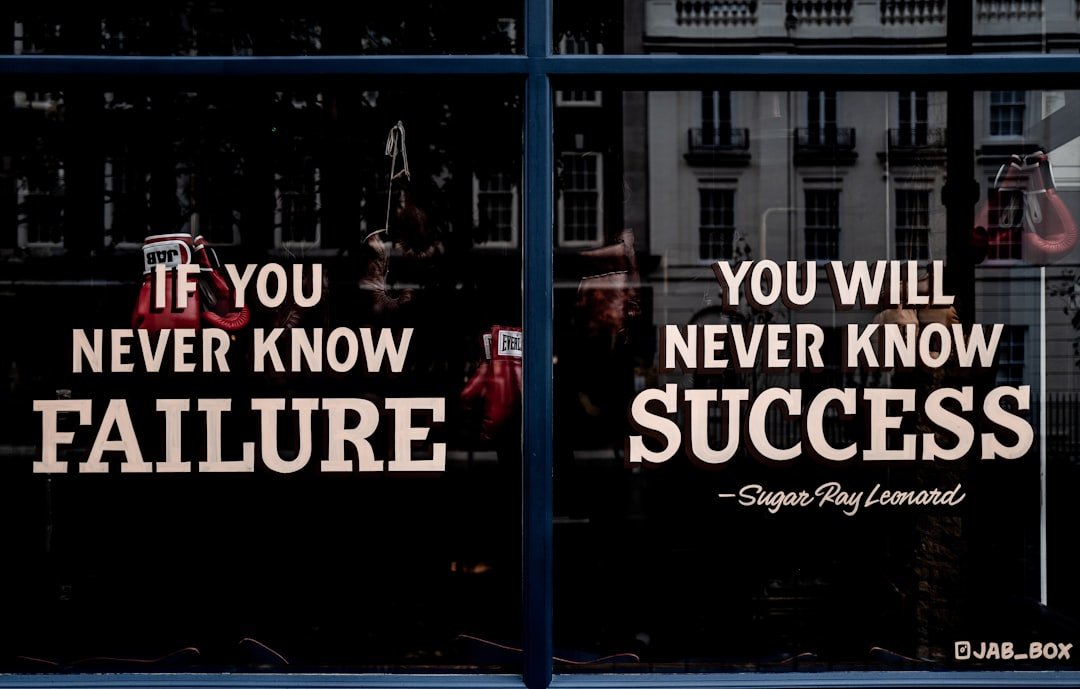 Failure and Success Sign