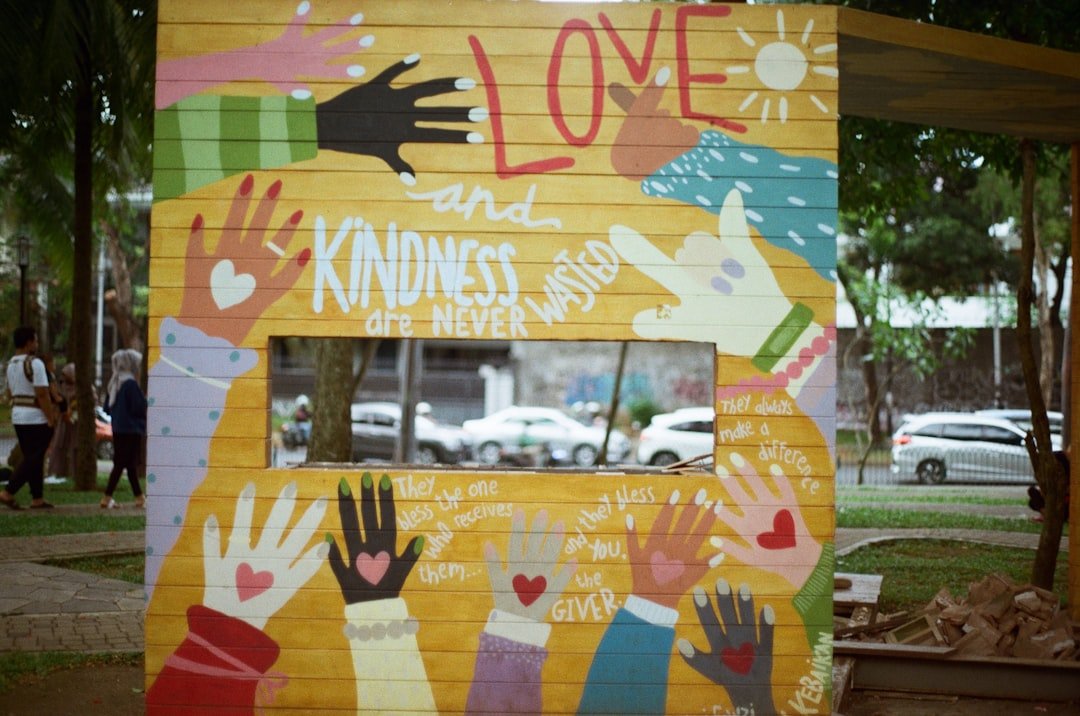 Wall Art with Kindness Wording