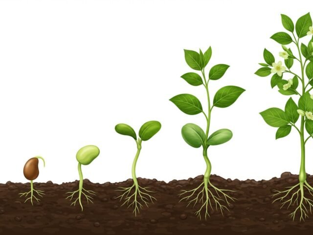 Seed to Seedling Diagram