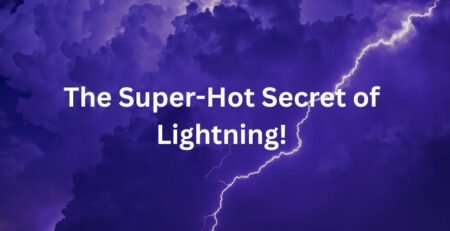 Lightening from purple clouds