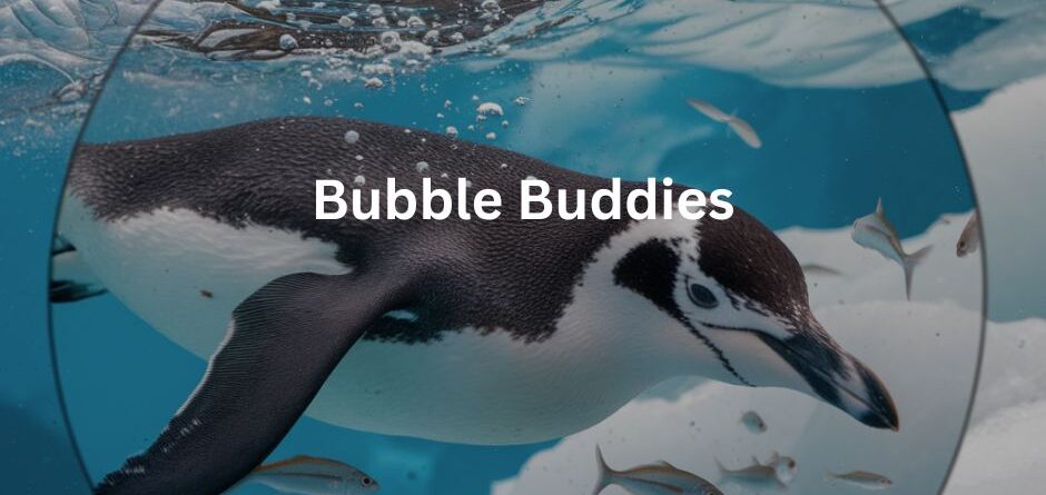 Penguins have air bubble on their feathers to protect against cold water