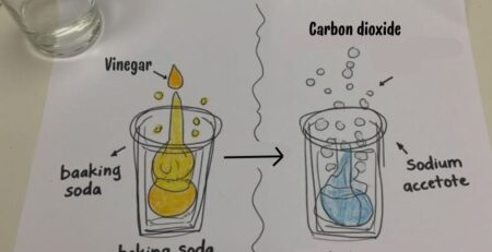 Chemical Reaction Illustration
