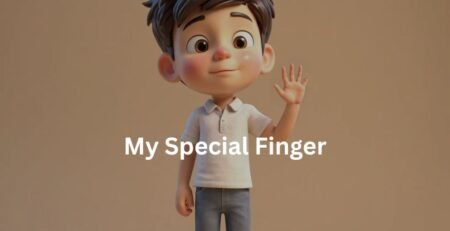 a boy with tiny pinky fingers