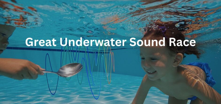 Soundwave test inside swimming pool
