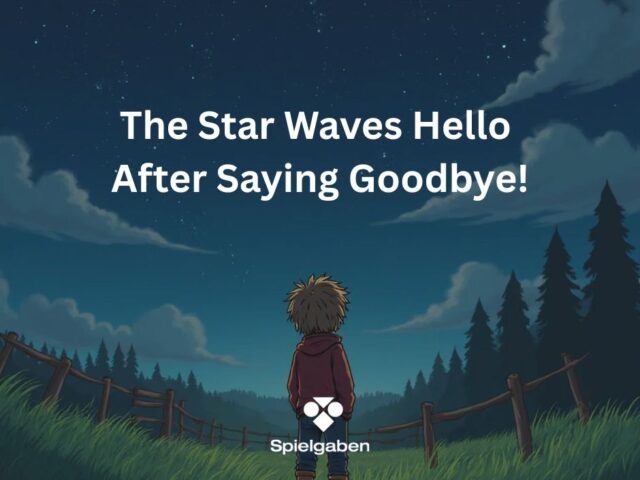 a boy watching stars at night