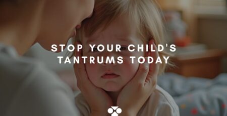 Stopping child's tantrum