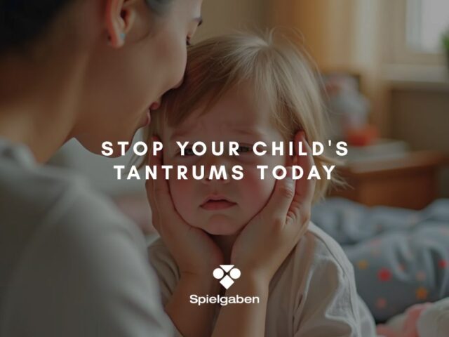 Stopping child's tantrum