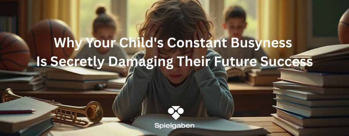 Child is getting stressed with study and many other extra activities