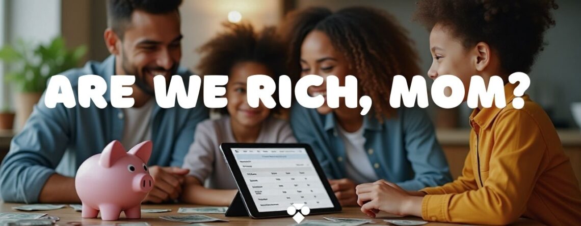 Parents teach children about finance and how to deal with money