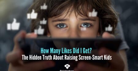 A child is constantly watching likes on his post