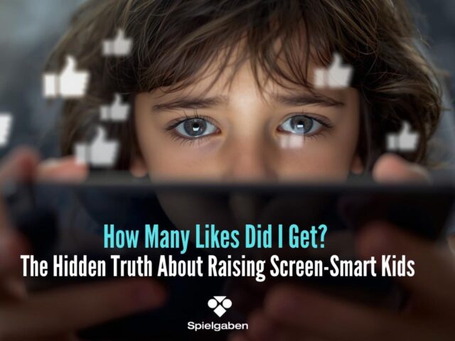 A child is constantly watching likes on his post