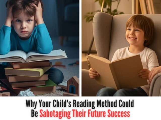 A boy is struggling to read and the other boy enjoy reading