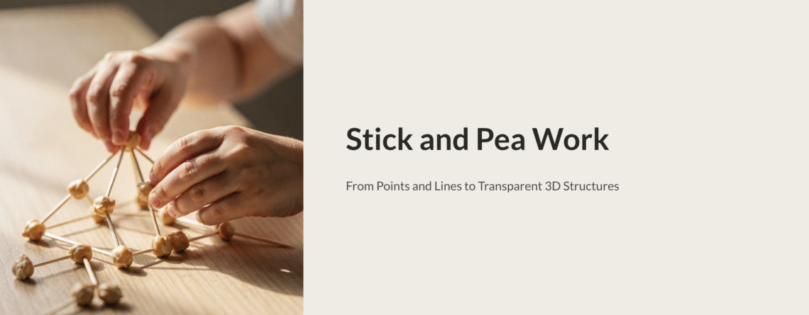 Stick-and-Pea-Work